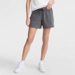 Champion Women's Athletic Shorts in Gray and Black